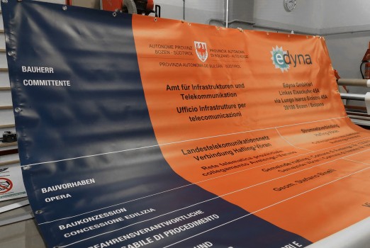 Baustellen-Banner Baustellen-Banner