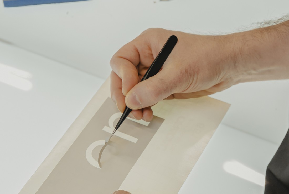 Folie Laserschnitt Folie Laserschnitt