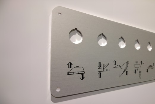 Pannello alluminio fresato