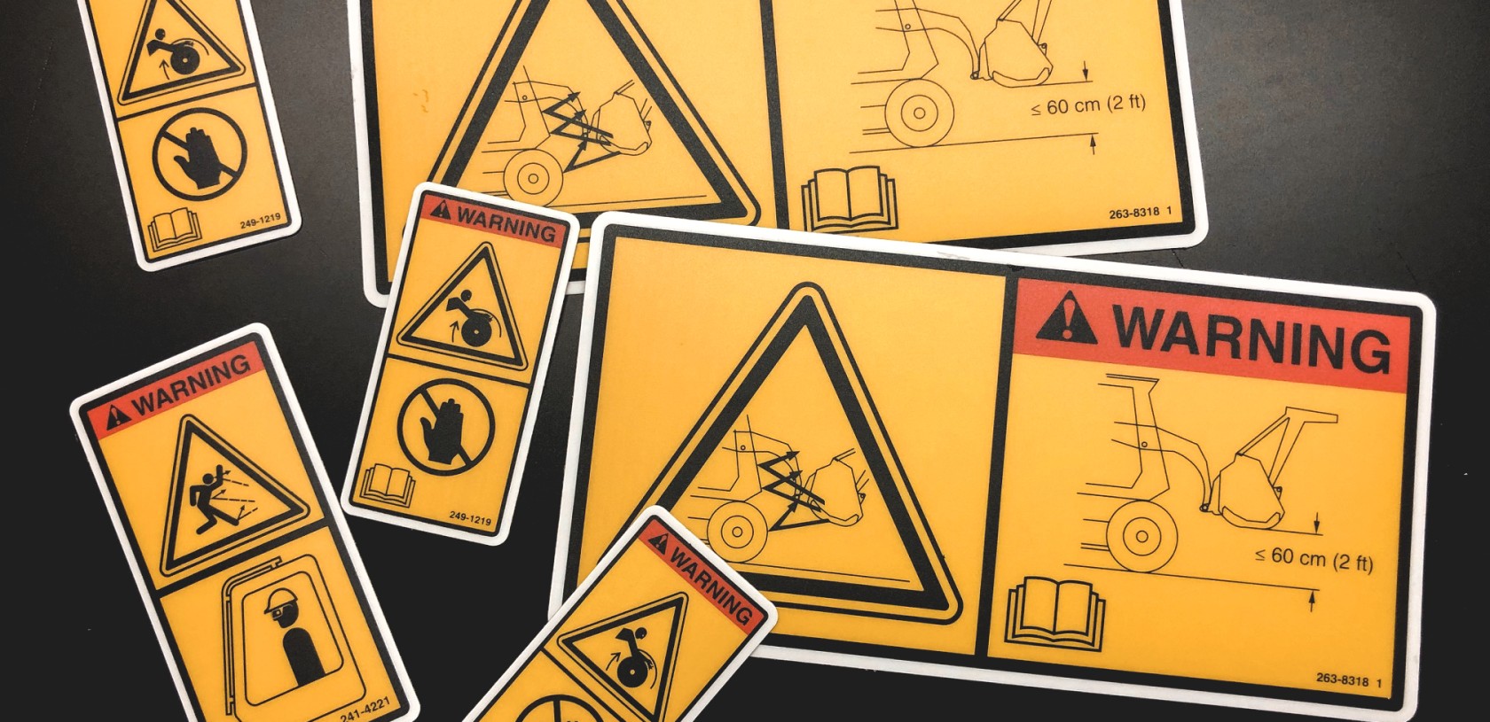 Panelli per segnali di pericolo