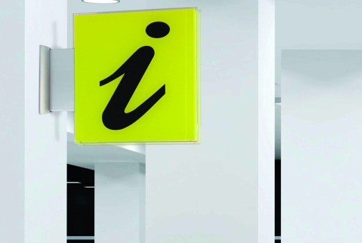 Infopoint-Schild Infopoint-Schild