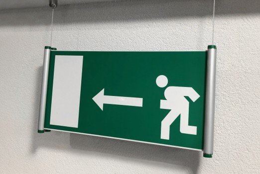 Notausgangsschilder Notausgangsschilder