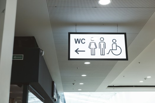 WC Leuchtschild WC Leuchtschild